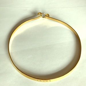 Club Monaco gold collar